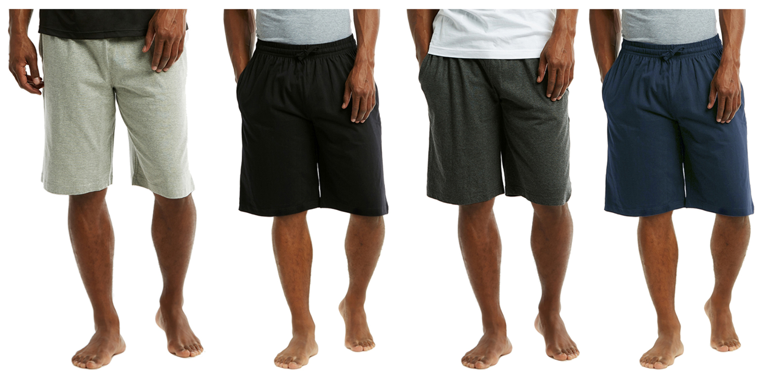 Wholesale Men's Knit Shorts in Assorted Colors & Sizes