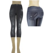 Ladies Capri "Jeggings"/ Deep Blue -L/XL