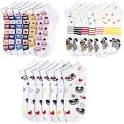 Ladie's Spandex Socks, 9-11; 3 Animal designs