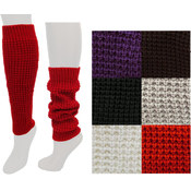 Ladies Knitted leg Warmers- Assorted Colors