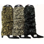 Ladies Fur Leg Warmers
