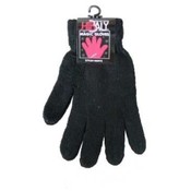 Adult's Magic Gloves-All Black -7 inch- Irregular