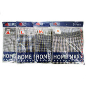 "Home Man" Men's Boxer Shorts- Assorted Sizes