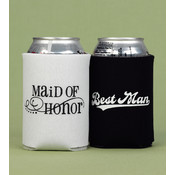 Maid of Honor &amp; Best Man Can Coolers