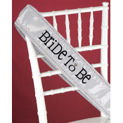 Bride to Be Jeweled Sash