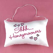 Shhh.. Honeymooners Door Hanger