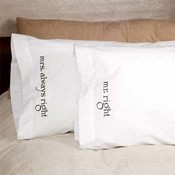 Mr. &amp; Mrs. Right Pillowcases
