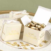 50th Anniversary Favor Boxes