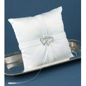 White With All My Heart Pillow