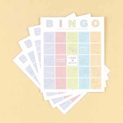 Baby Shower - Baby Bingo Game