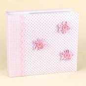 Pink Flowers Photo Album