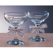 50th Anniversary Champagne Glasses
