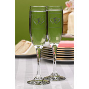 Linked at the Heart Silver Flutes