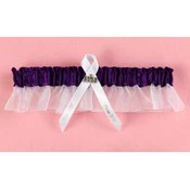 09 Grape Prom Garter