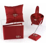 With All My Heart Wedding Collection - Set-Claret