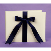 Ivory Customized with Color Guest Book