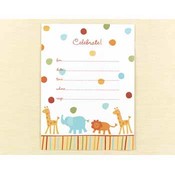 Jungle Animals Invitations
