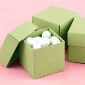 Two-Piece Favor Boxes- Olive