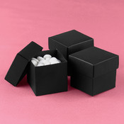 Two-Piece Favor Boxes- Black