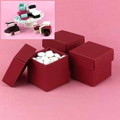 Two-Piece Favor Boxes- Claret (Merlot)