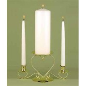 White - Unity Candle Set