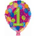 Number "1" Foil Balloon