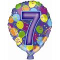 Number "7" Foil Balloon