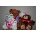 Valentine's Stuffed Animals - Medium Assortment