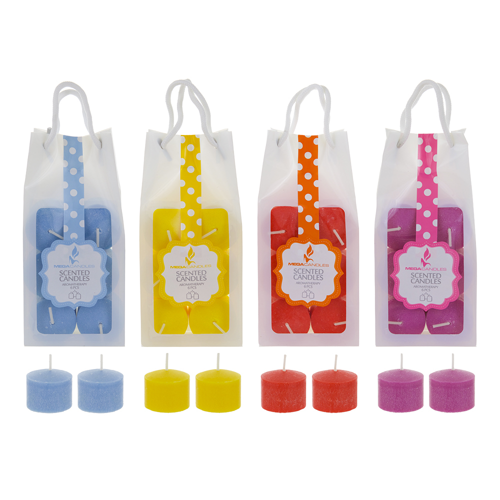 Wholesale Scented Votive Candle 6 Count (SKU 2320575) DollarDays