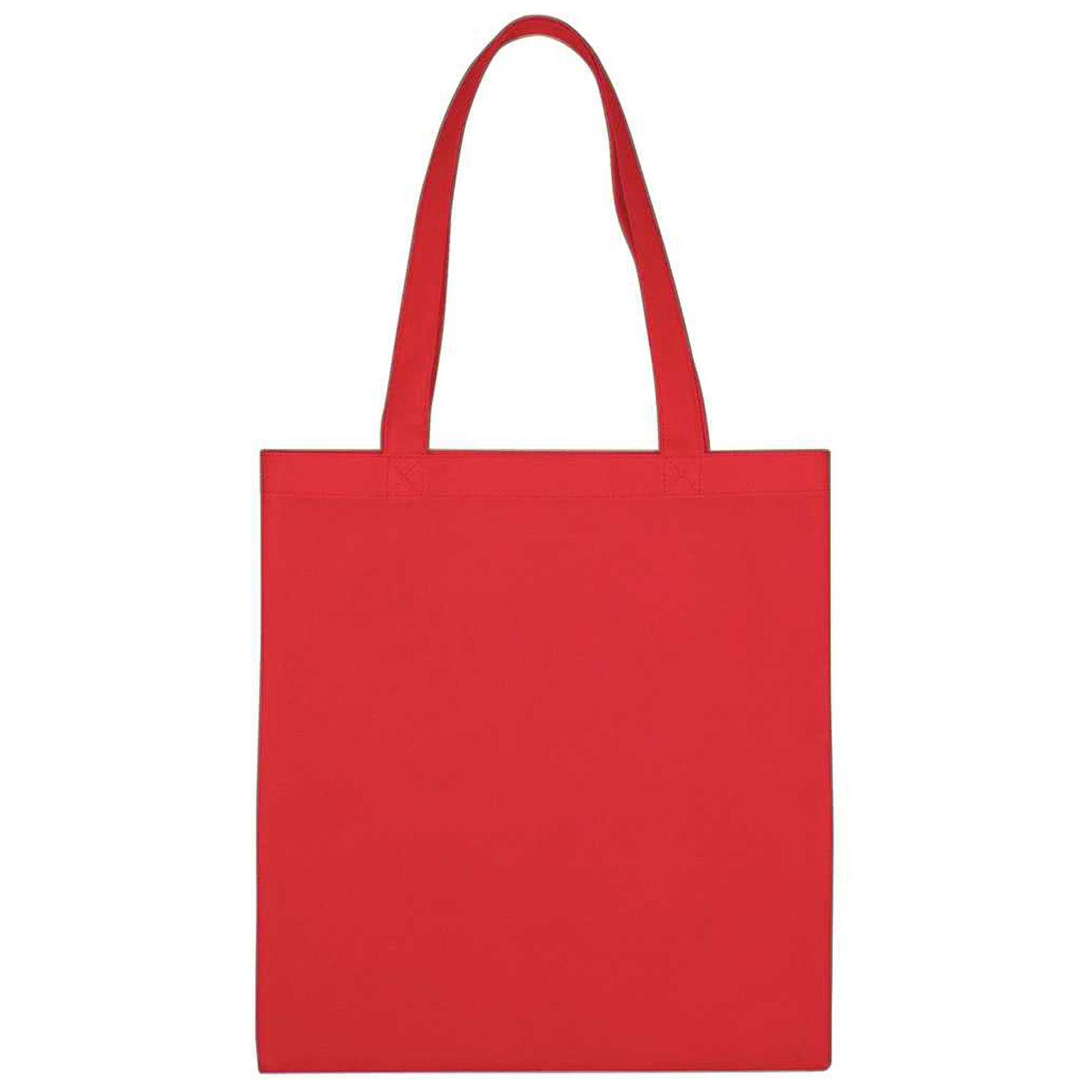 Wholesale Recycled Shopping Tote Red, 240 Count DollarDays