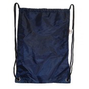 Sports Drawstring Backpack, Gym Bag - Navy