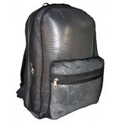 18" Mesh See-through Student Backpack - Black