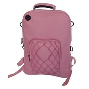 Deluxe Kids Backpack 14"x10"x2"  Pink.