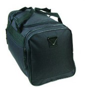 600D Poly 17" Duffel Bag - Black