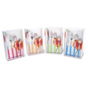 16 Piece Flatware Set Stainless Steel Bright