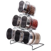 6 Piece Spice Set With Rack