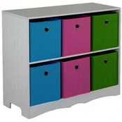 Storage Shelf with 6 Bins
