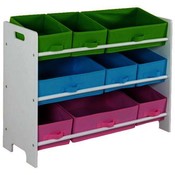 Storage Shelf with 9 Bins