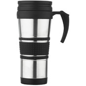 Travel Mug S/S Rubber Grip Wholesale Bulk