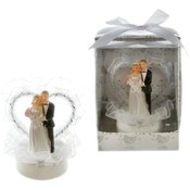 Wedding Couple Cake Topper Poly Resin