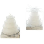 Three Tiers Wedding Cake Candle