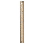 12" Contract Wood Ringbinder Ruler