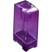 Canister w/Pencil &amp; Crayon Sharpener  - Asst. Colors