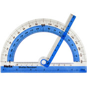 6" (15cm) Protractor w/Swing Arm Asst. Colors