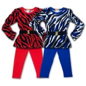 Toddler Knit Top with Knit Legging and Belt