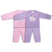 Girl's Applique Fleece Set