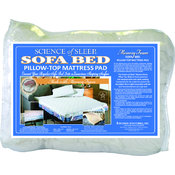 Memory Foam Sofa Bed Pillow-Top Mattress Pad Full