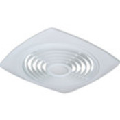 SQUARE PLASTIC EXHAUST FAN GRILLE