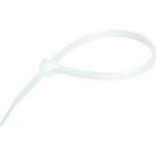 6" NATURAL NYLON CABLE TIES "PKG OF 100"