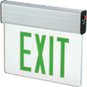 Sure-Lites Edge-Lit Green LED Exit Sign
